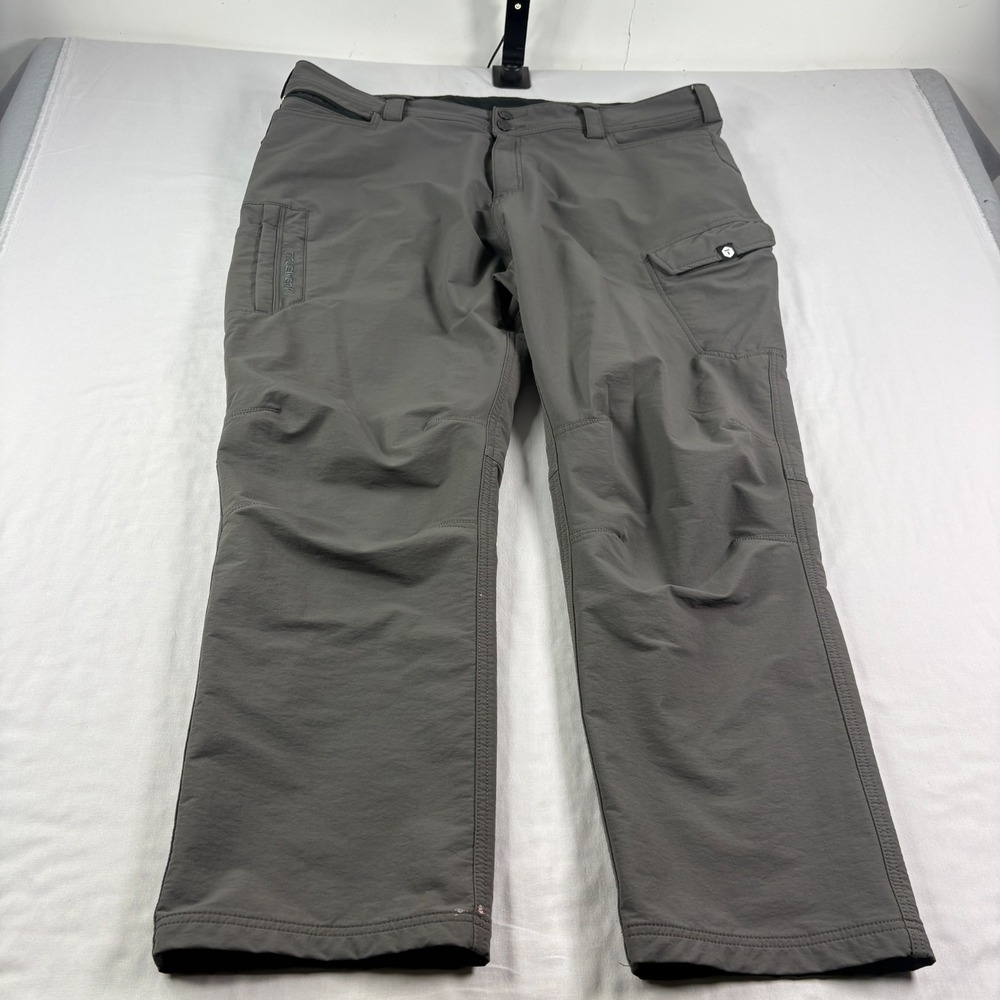 Truewerk Pants Mens 44x30 Gray T2 Werkpant Stretch Outdoor Tech Performance